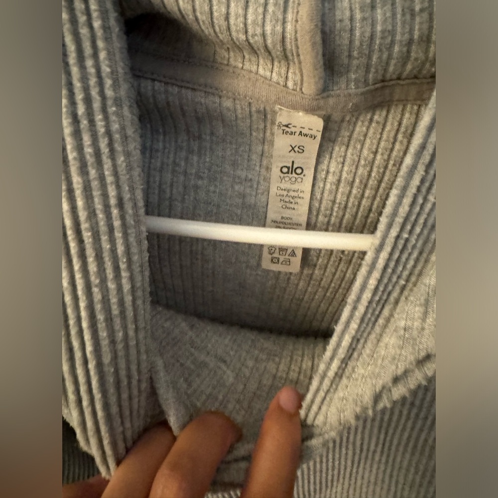 Alo cropped hoodie